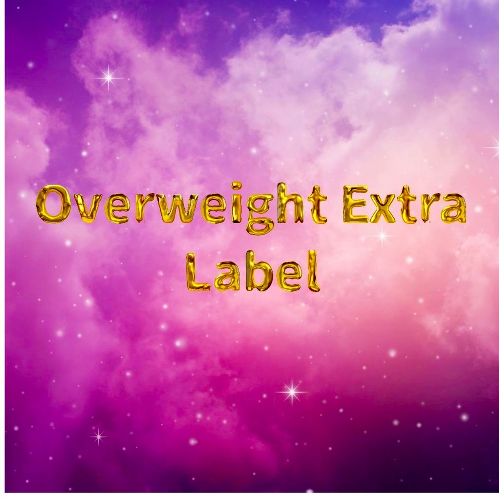Extra shipping label